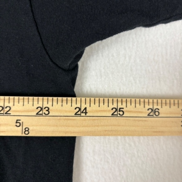 Dom Blue Eyed White Tiger Face Black Graphic Short Sleeve Men's T-Shirt Size XXL - Picture 8 of 10